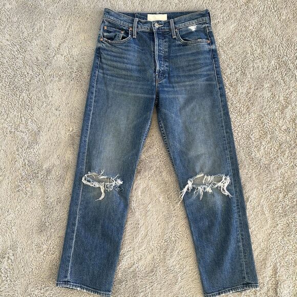 MOTHER Superior The Tomcat Playing With Scissors Distressed Size 28 1364-259 - Picture 3 of 13